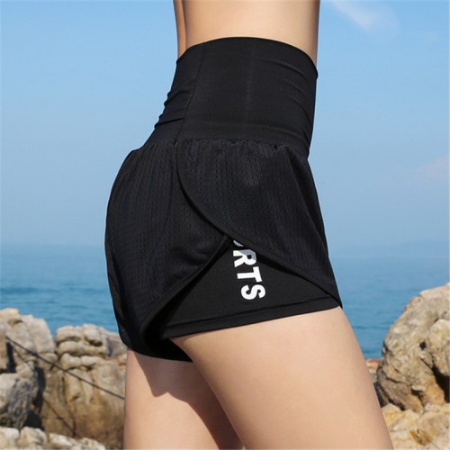 women quick-drying fitness yoga sports shorts female breathable workout running training gym shorts